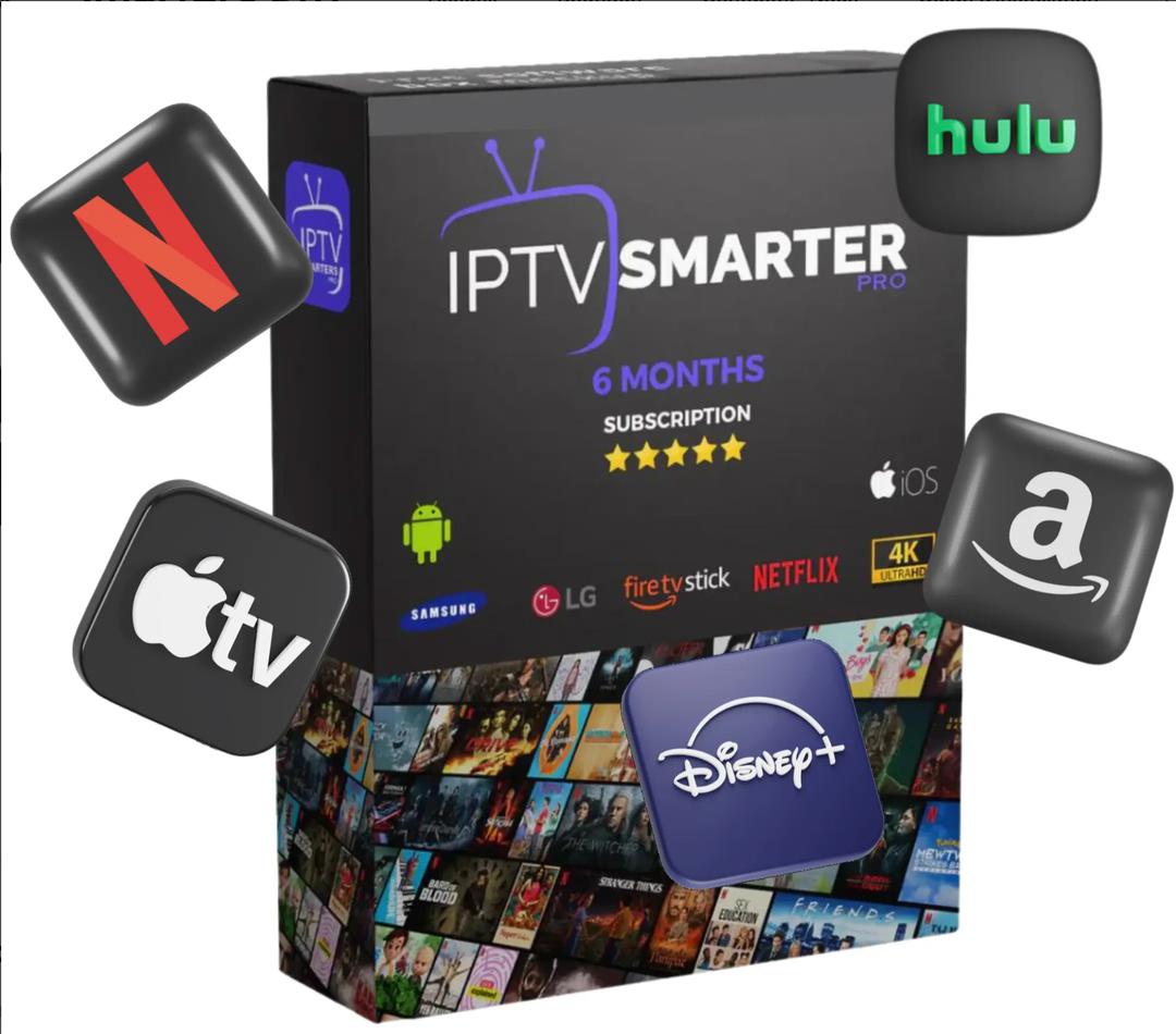 Abonnement Smarters Pro 6 Mois | Meilleur IPTV en 2025 | Qualité Ultra HD