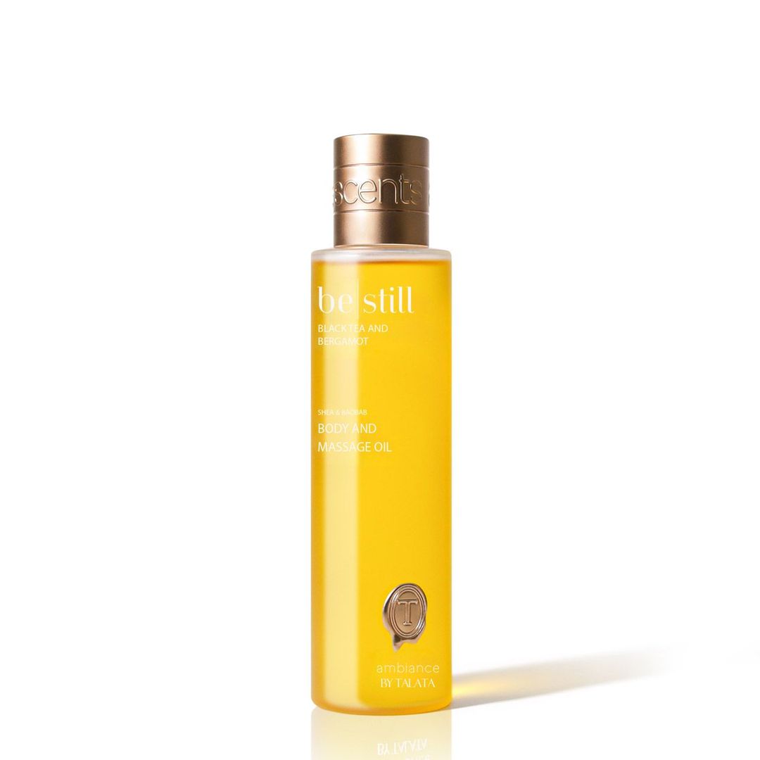 BE STILL | Black Tea & Bergamot Body & Massage Oil - 150ml