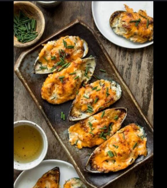 Three Cheese Mussels