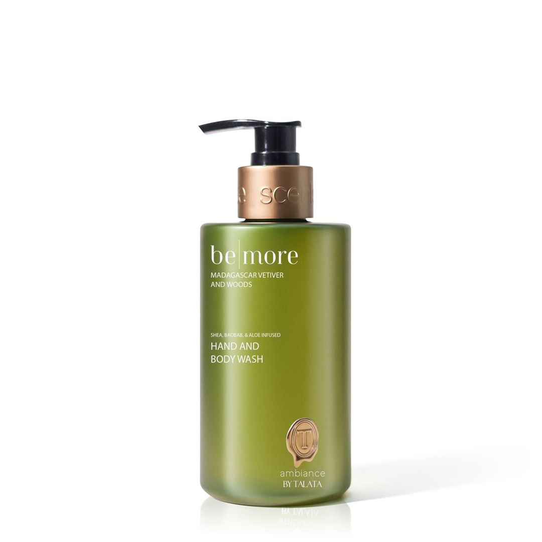 BE MORE | Madagascar Vetiver & Woods Hand & Body Wash-300ml