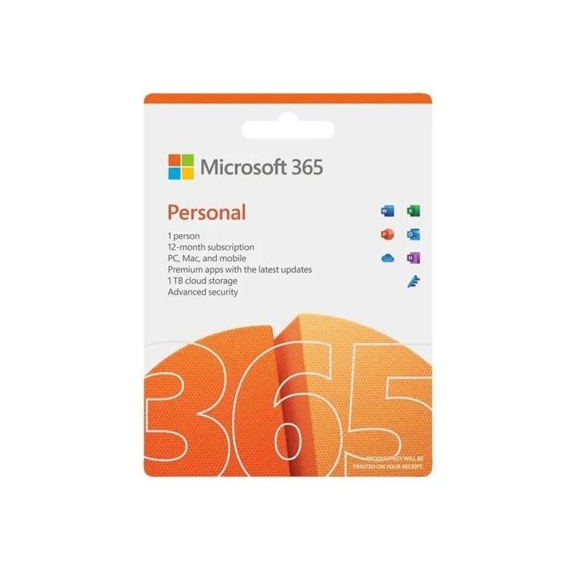 Microsoft 365 Personal Edition | 12-Month Subscription | 1-User