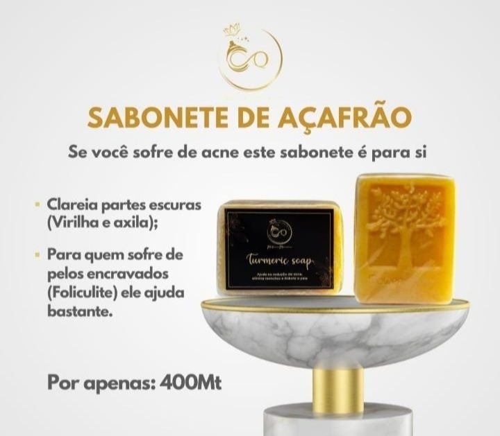 Sabonete de Açafrão