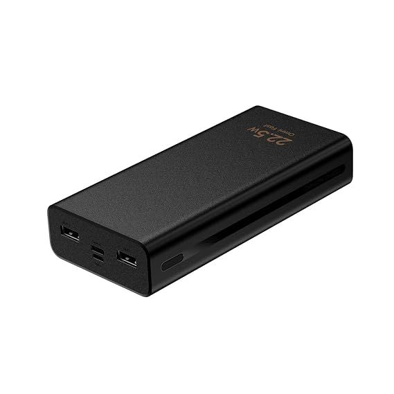 TECNO TPB-P203 20000mAh Multi-Output Power Bank 22.5W :3 way fast charging