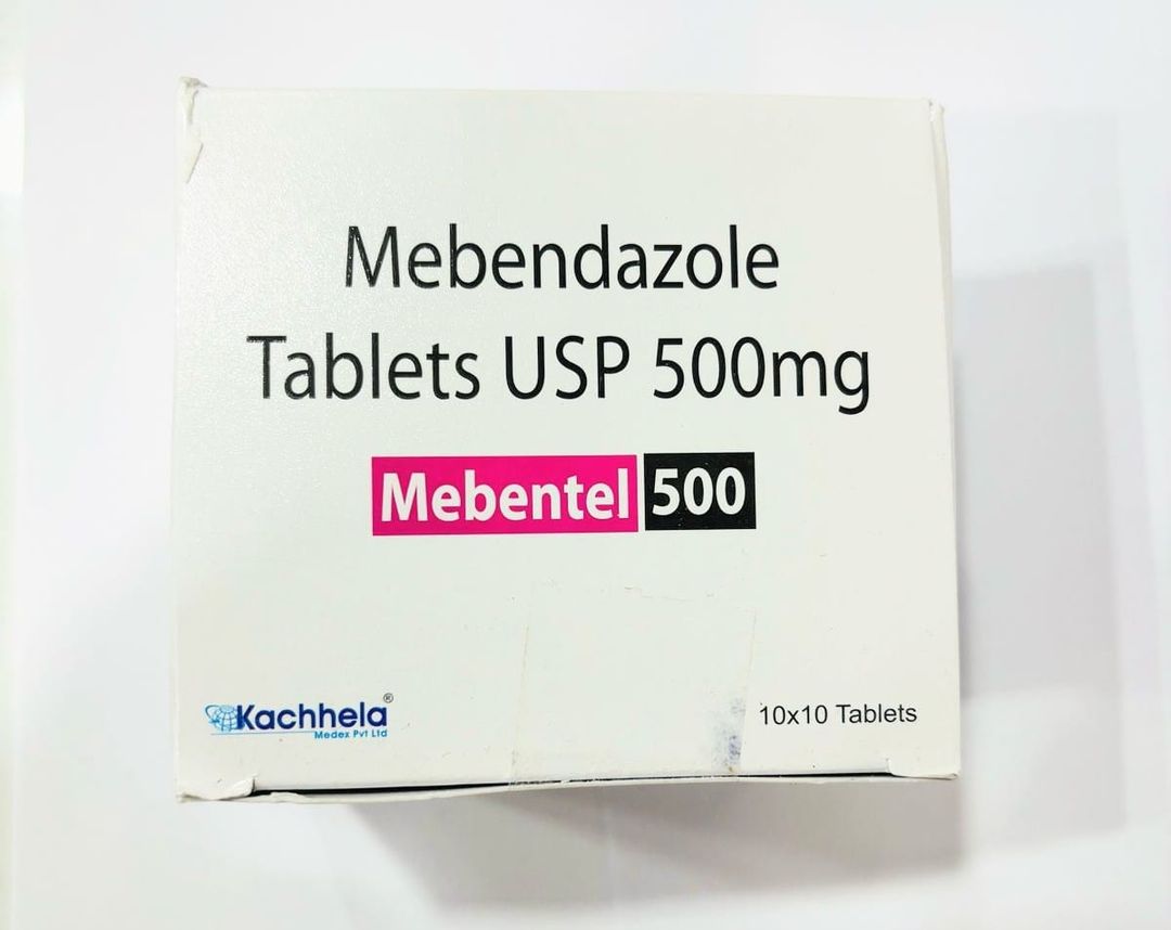 Menbendazole 500mg, 100 Tablets