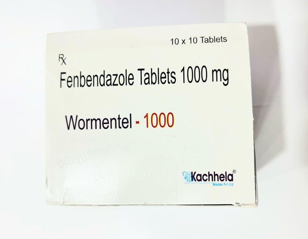 Fenbendazole 1000mg, 100 Tablets