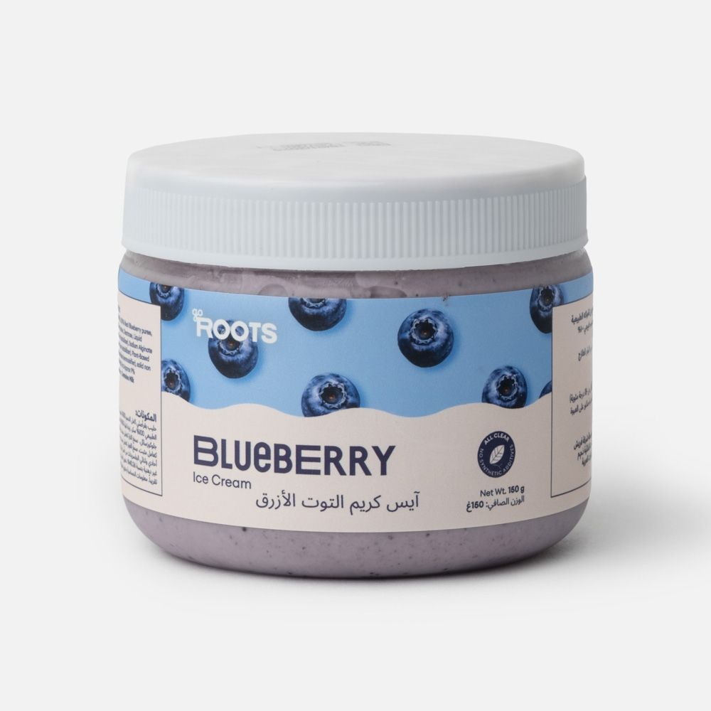 Roots Blueberry Ice Cream 150g