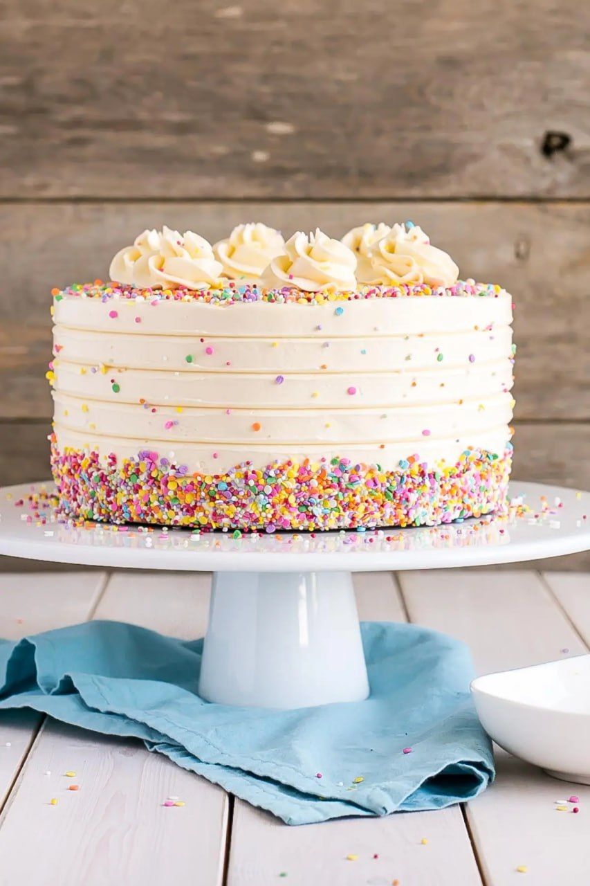 Vanilla Cake With Butter