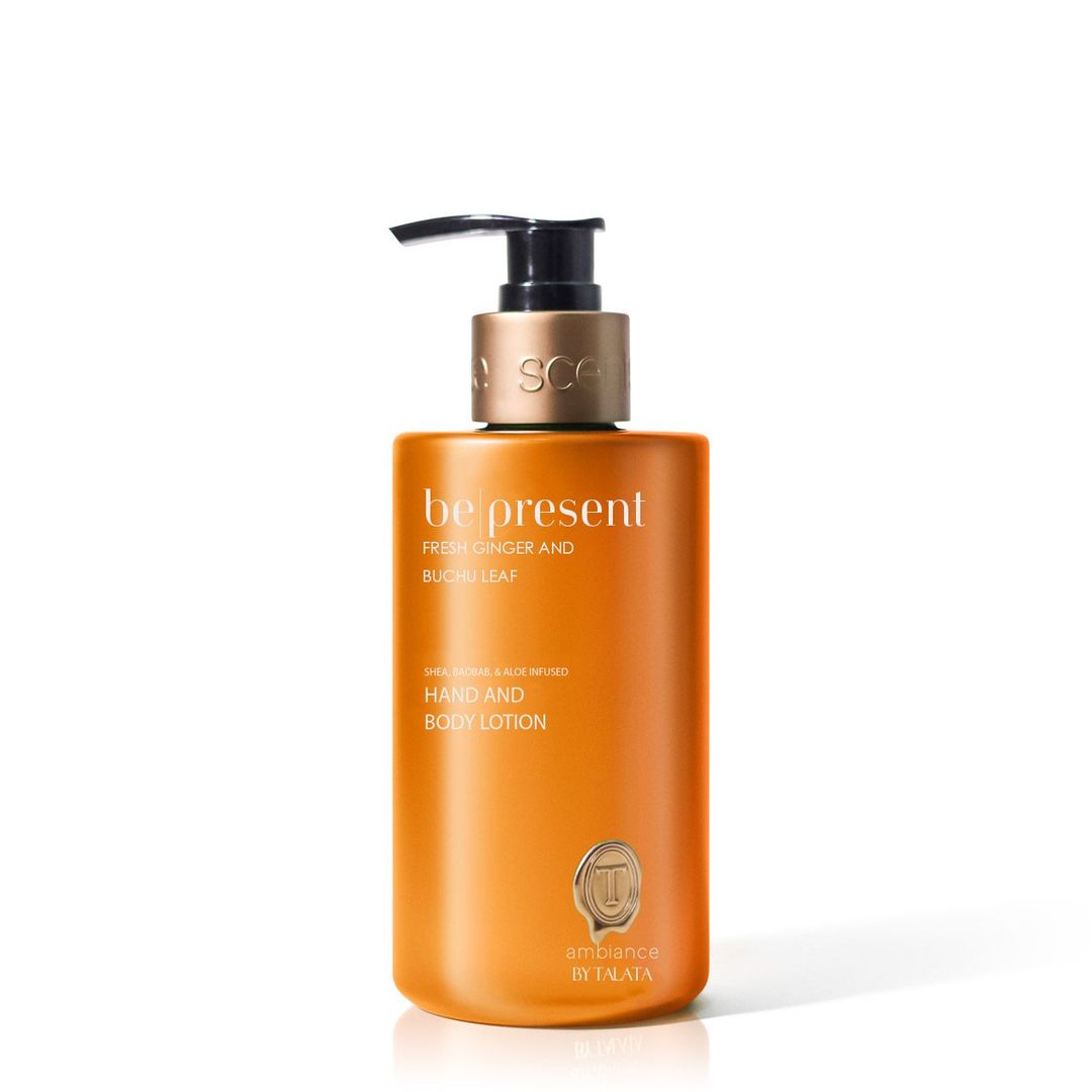 BE PRESENT | Fresh Ginger & Buchu Leaf Hand & Body Lotion-300ml