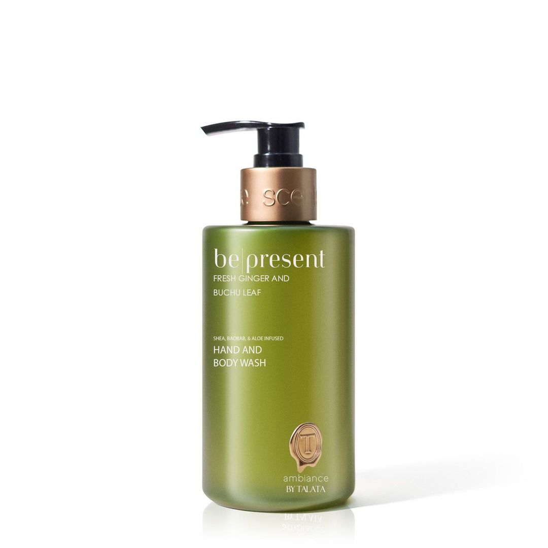 BE PRESENT | Fresh Ginger & Buchu Leaf Hand & Body Wash-300ml