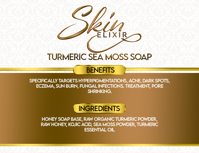 TURMERIC SEAMOSS CLEANSING BAR