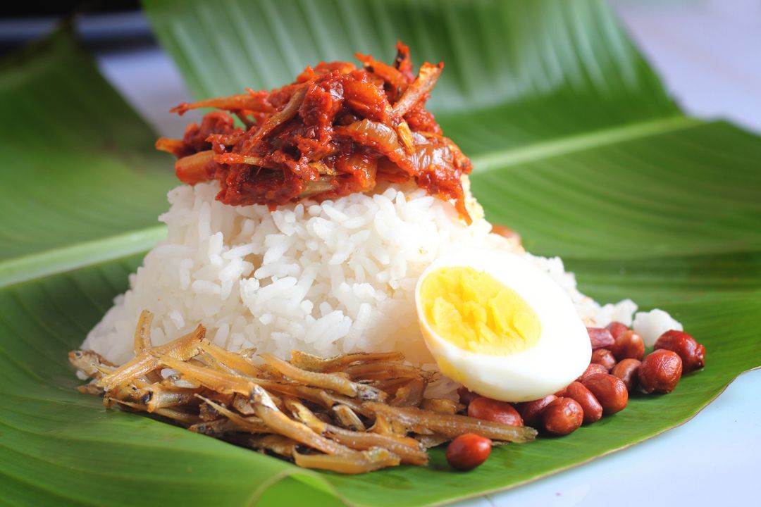 NASI LEMAK BIASA