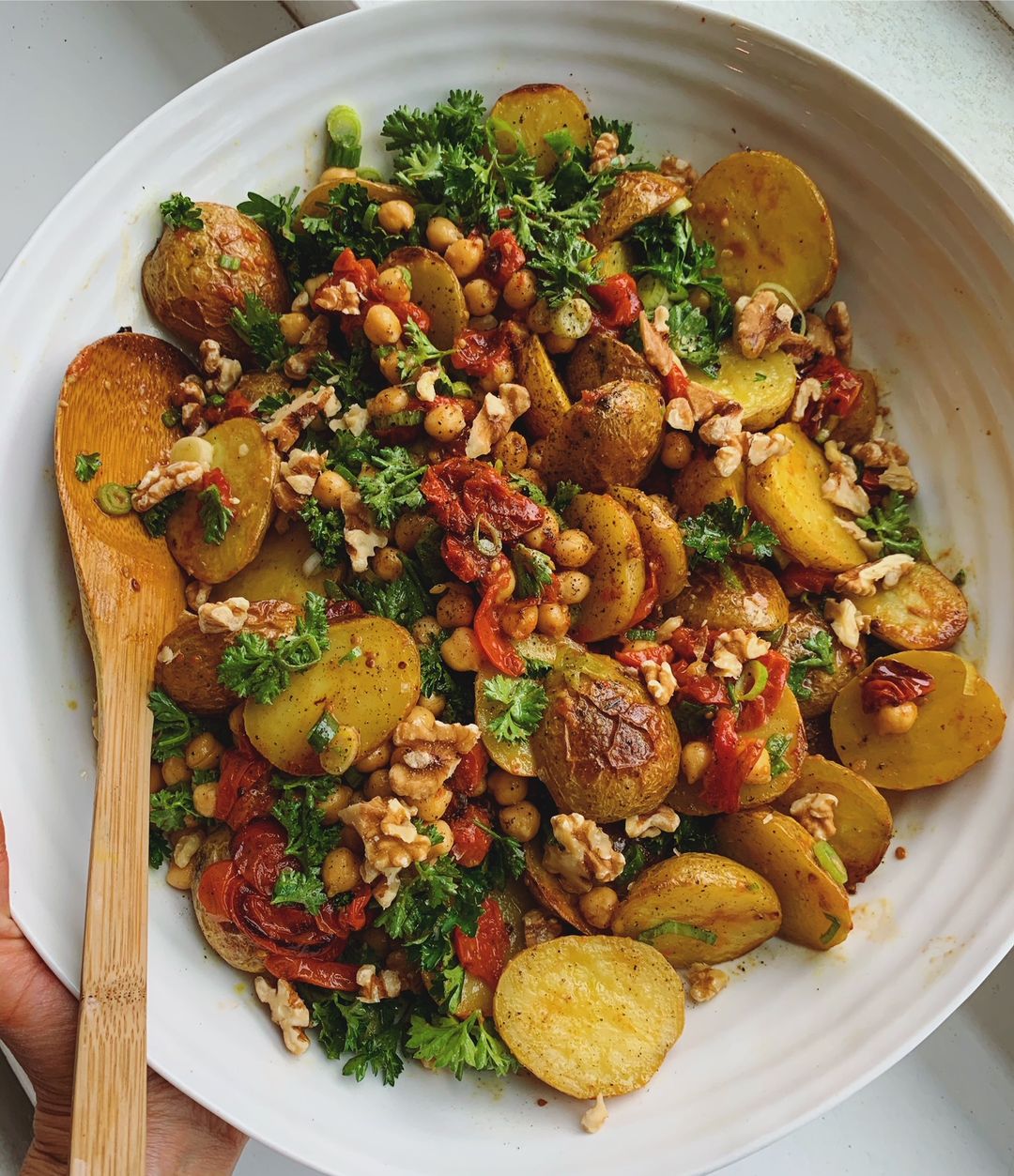 Veggie Salad - Roasted Potatoes and Vegetables