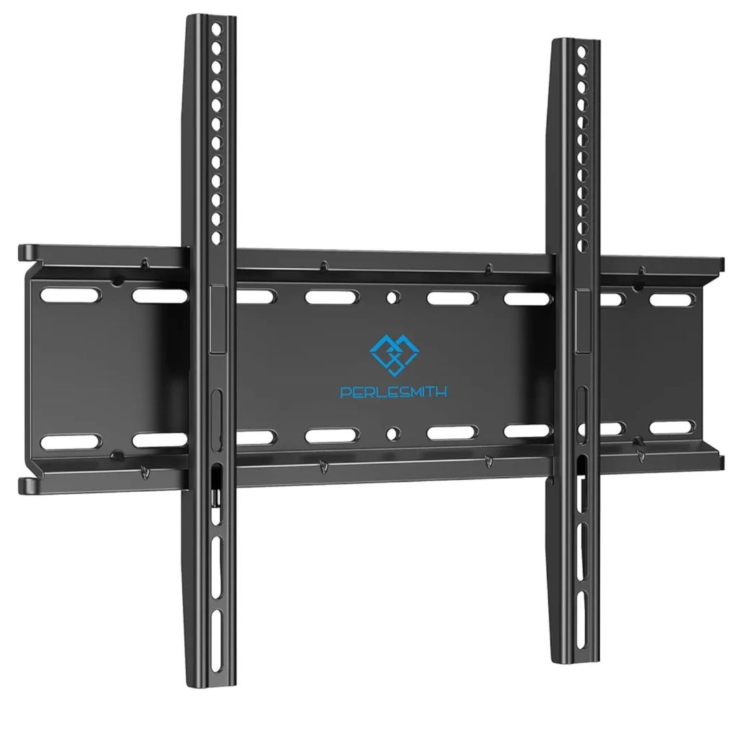 Fixed TV Wall Mount Bracket, Low Profile Design for Most 26-60 inch LED LCD OLED-4K Flat Screen TVs up to 115lb, Ultra Slim Fixed TV Mount with Max VESA 400x400mm Fits 16 inch Wood Stud