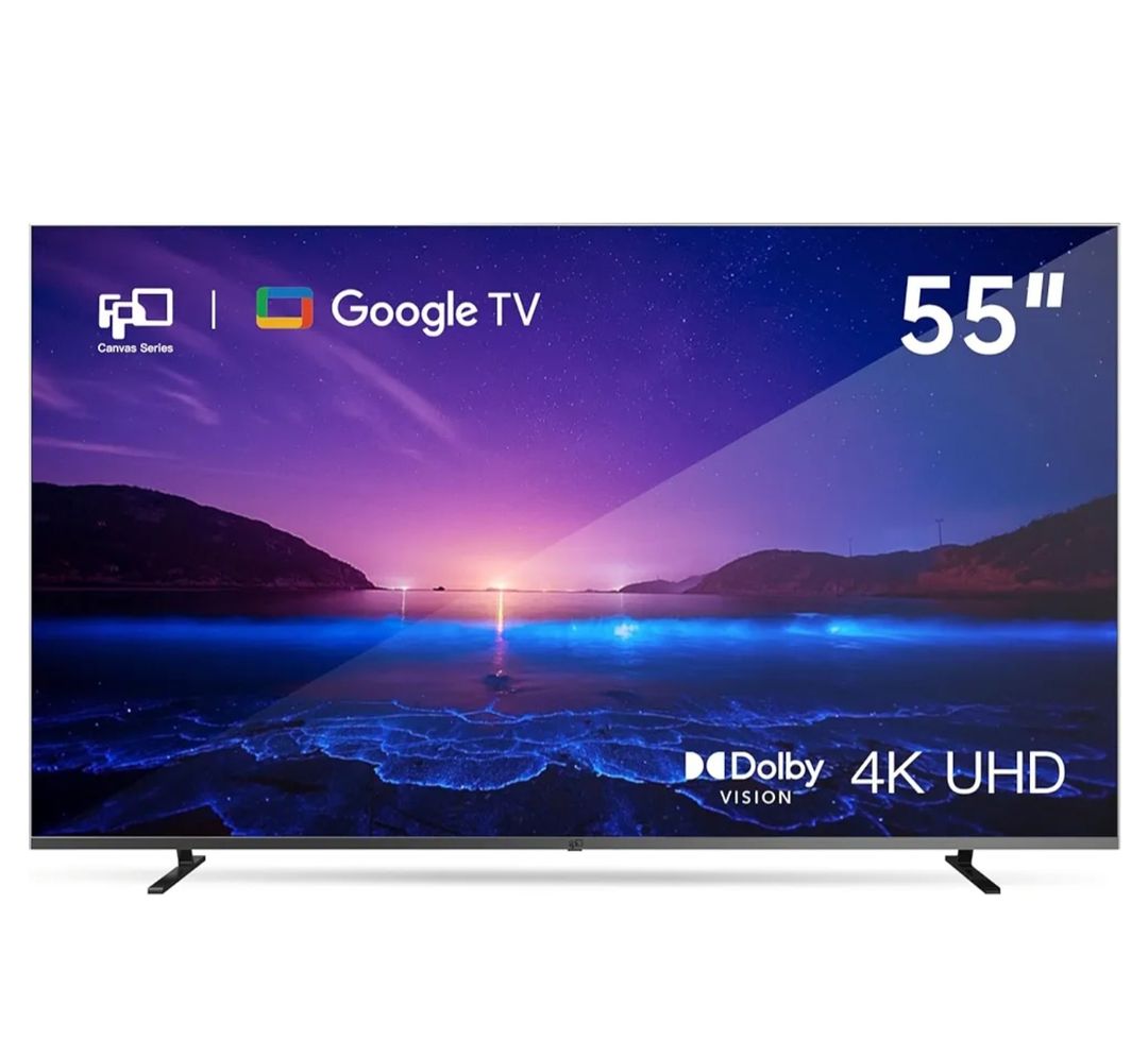 LG 55-inch NanoCell Smart TV Google TV 4K UHD with Google Play and Google Cast Built-in, HDR 10, Dolby Vision Dolby Atmos, MEMC, Voice Remote, Stream Live TV(Canvas-Series