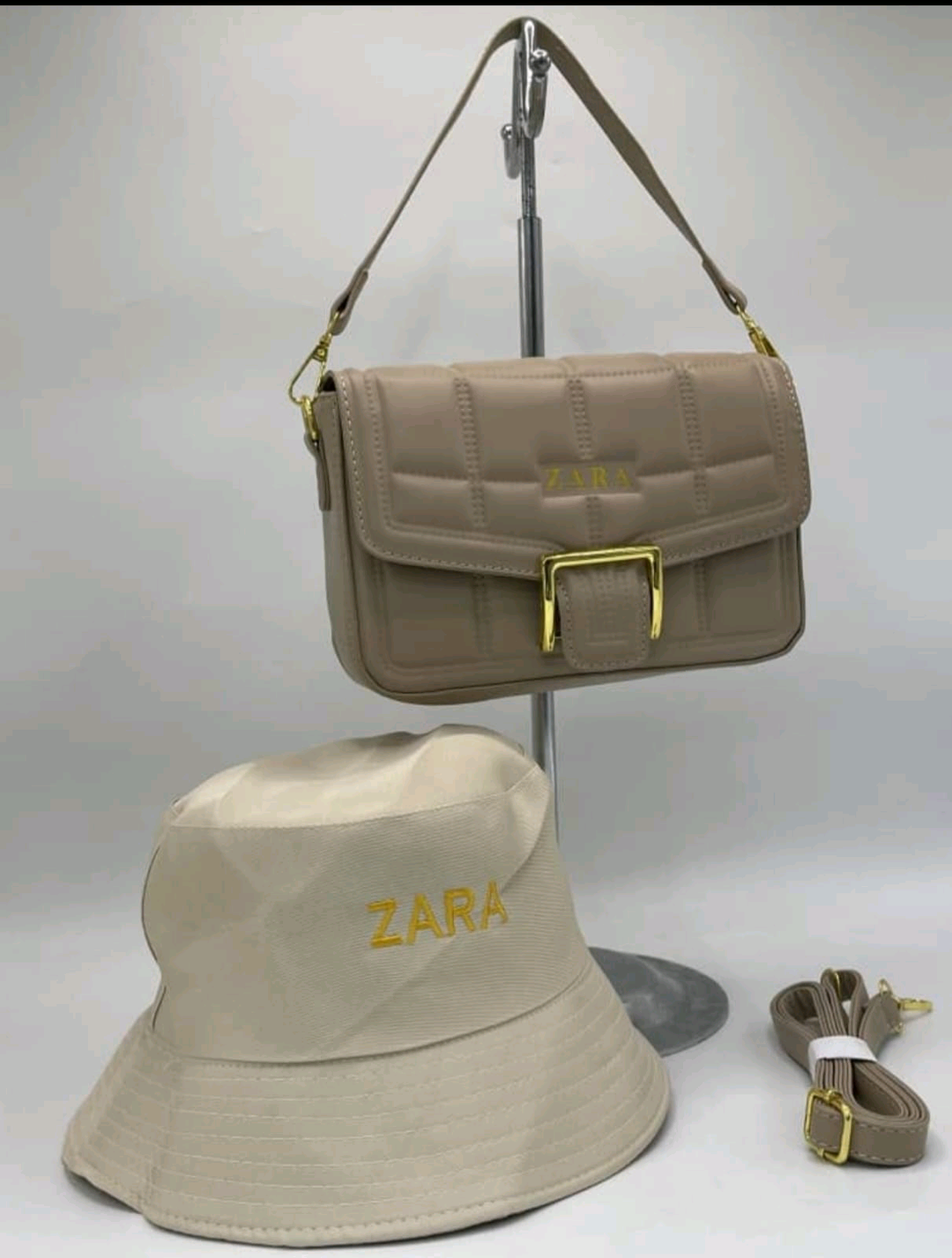 Zara 2pc Handbag + Hat