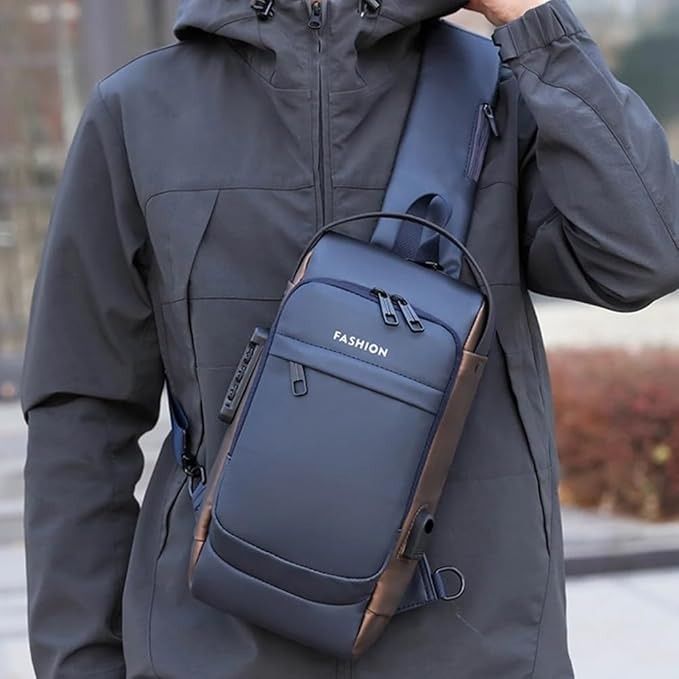 Anti Theft Multi Functional USB BackPack (P01329)