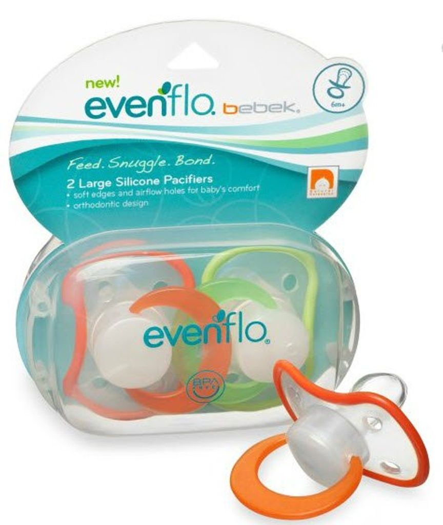 Evenflo advanced pacifier set