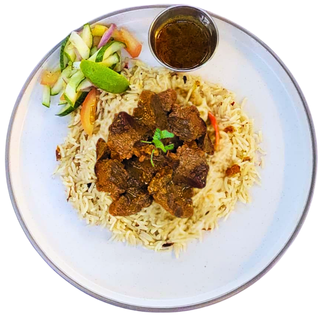 Nasi Biryani Daging (Beef Biryani)