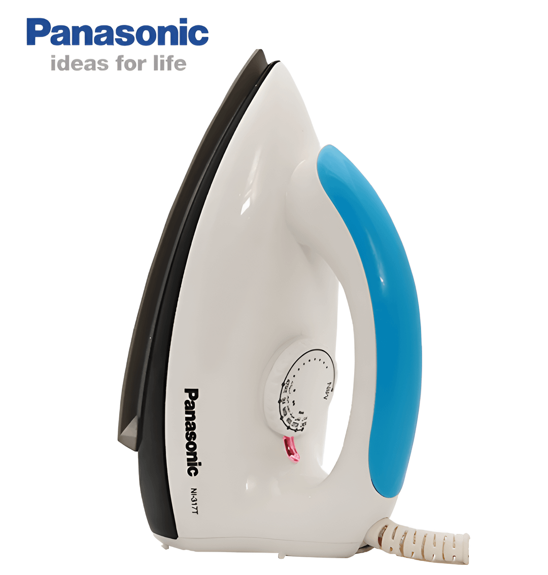 Panasonic NI-317T Automatic Dry Iron - Blue - Effortless Ironing for Perfect Results!