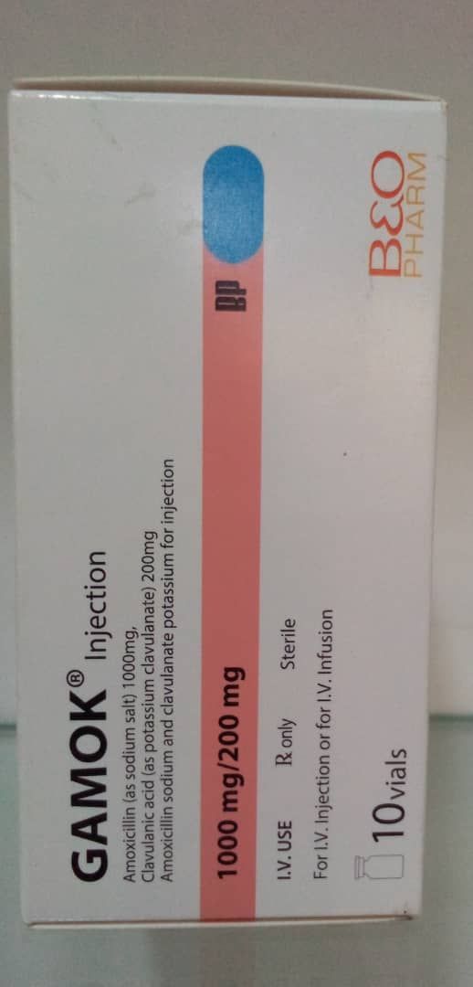 AMOXICILLIN INJECTION (1000/200MG)