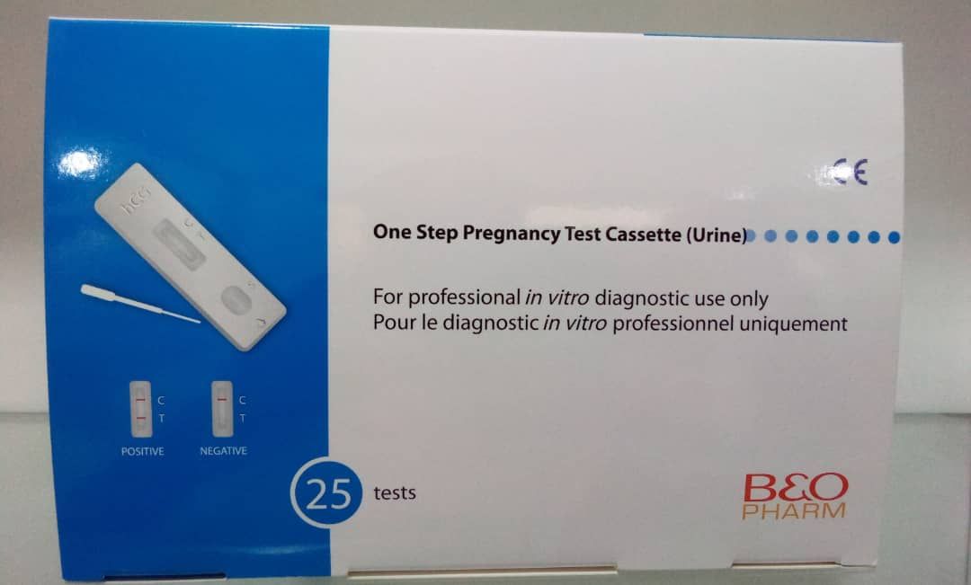 PREGNANCY TEST KIT (1x25 CASSETTE)