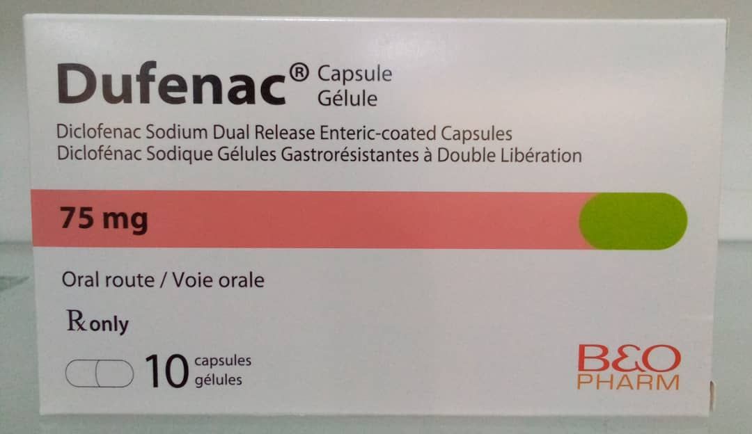 DICLOFENAC CAPS (75MG)