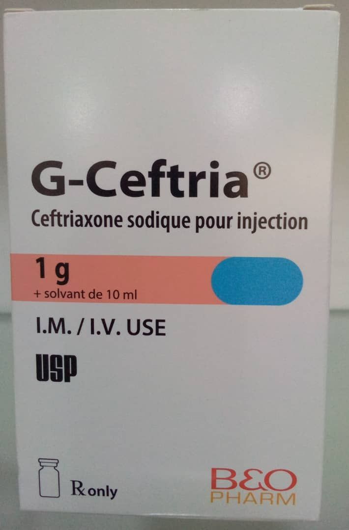 CEFTRIAXONE INJ (1G)