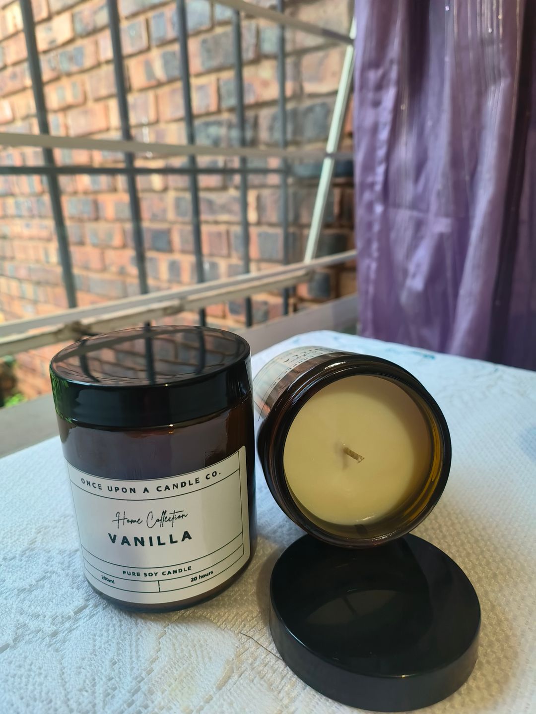 Vanilla candle 