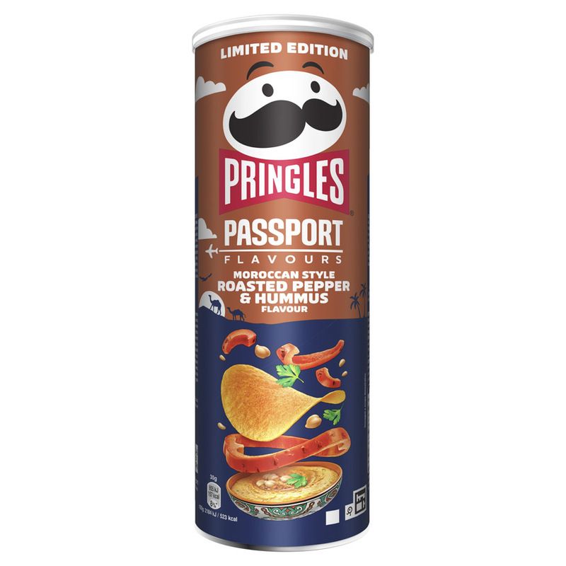 Pringles Roasted Pepper & Hummus Flavor