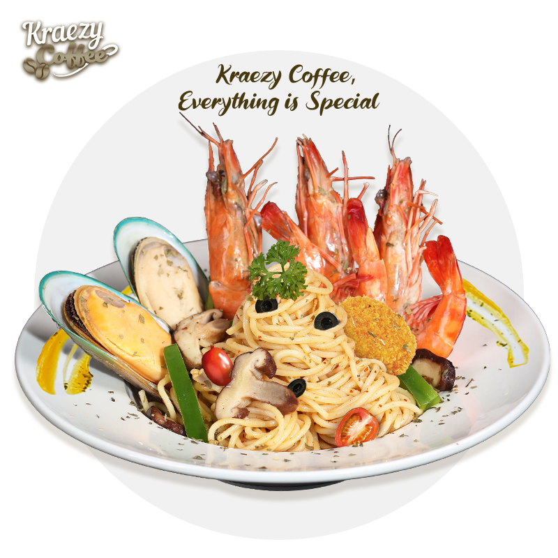 Aglio Olio Seafood