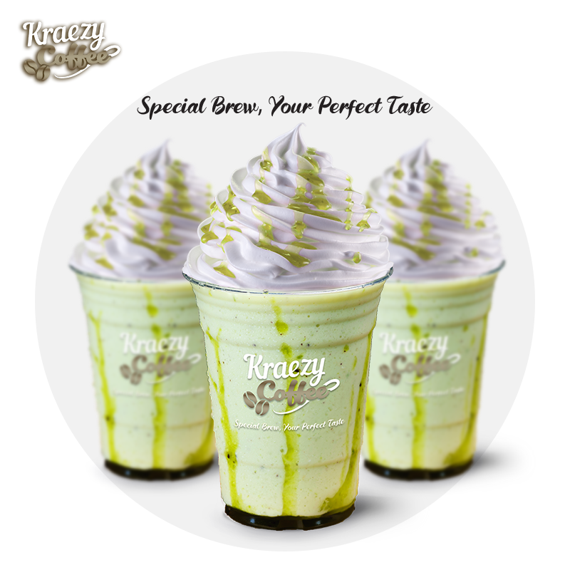 Greeny Kiwi Frappe