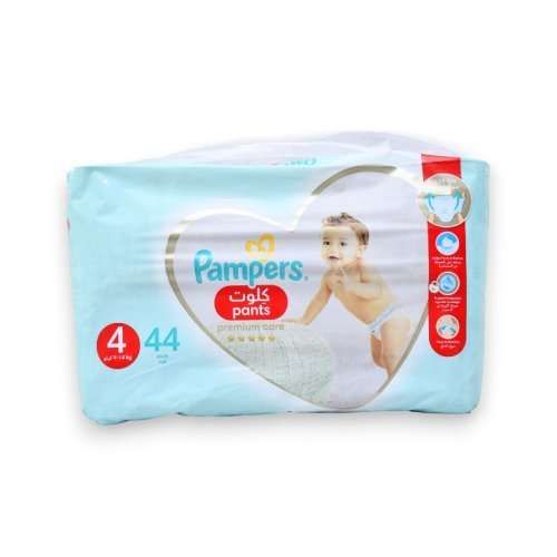 Pampers Pants Size 4 (9-14Kg), Premium Care