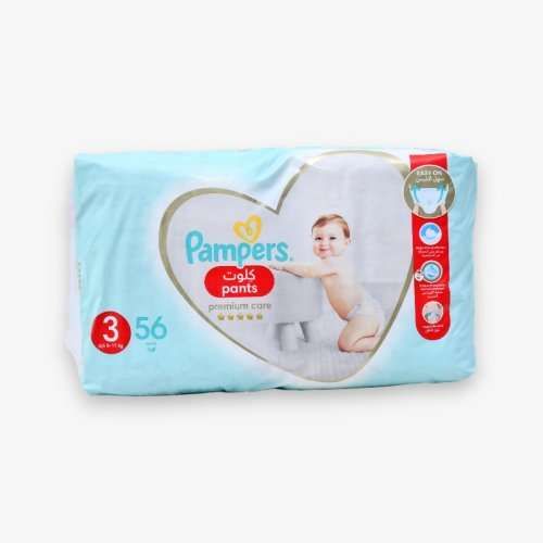 Pampers Pants Size 3 (6-11Kg), Premium Care