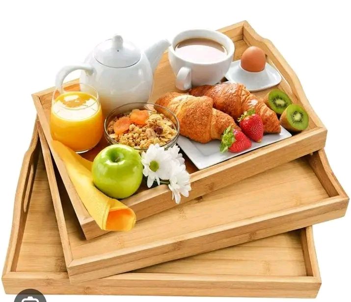 Wooden trays