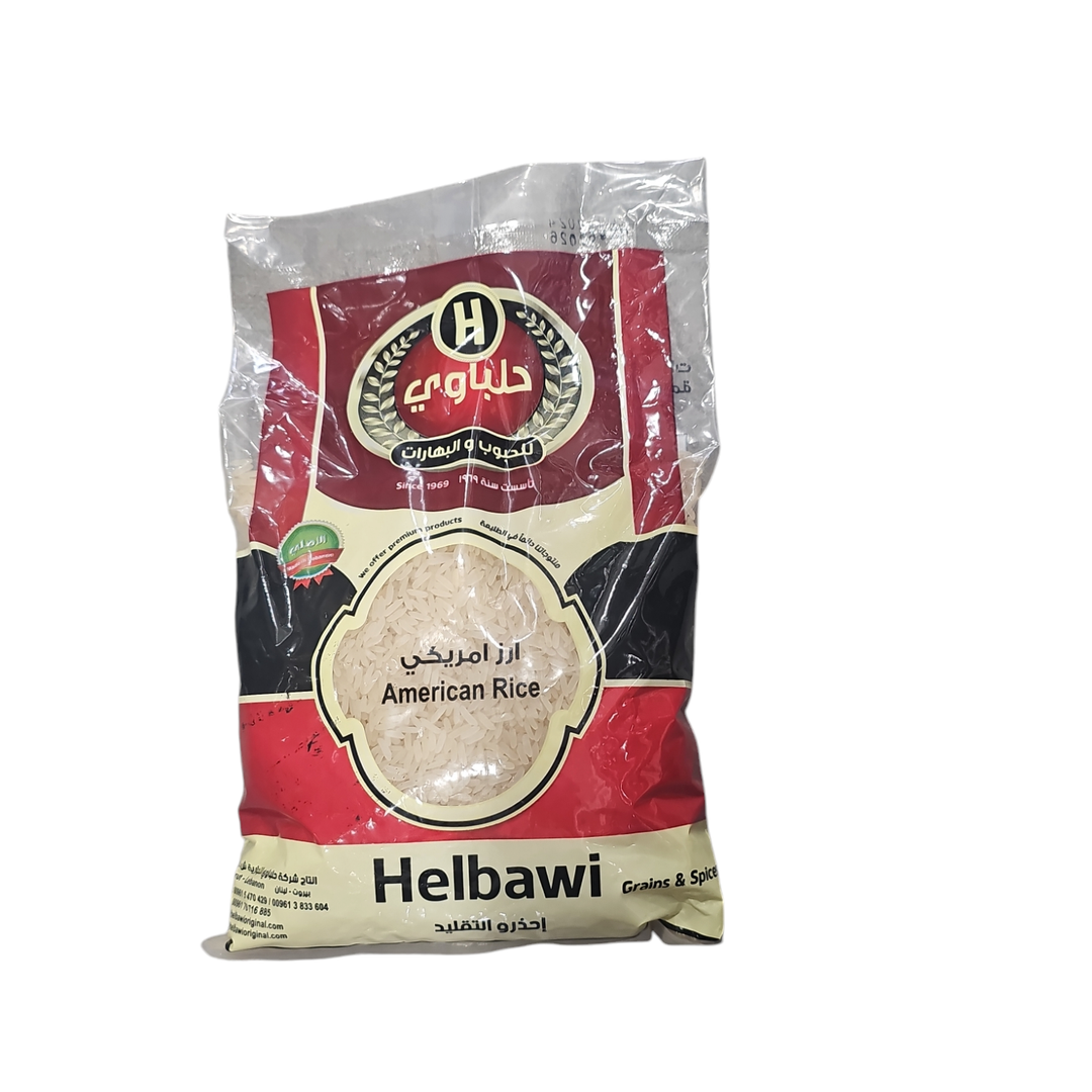 HELBAWI AMERICAN RICE 900G