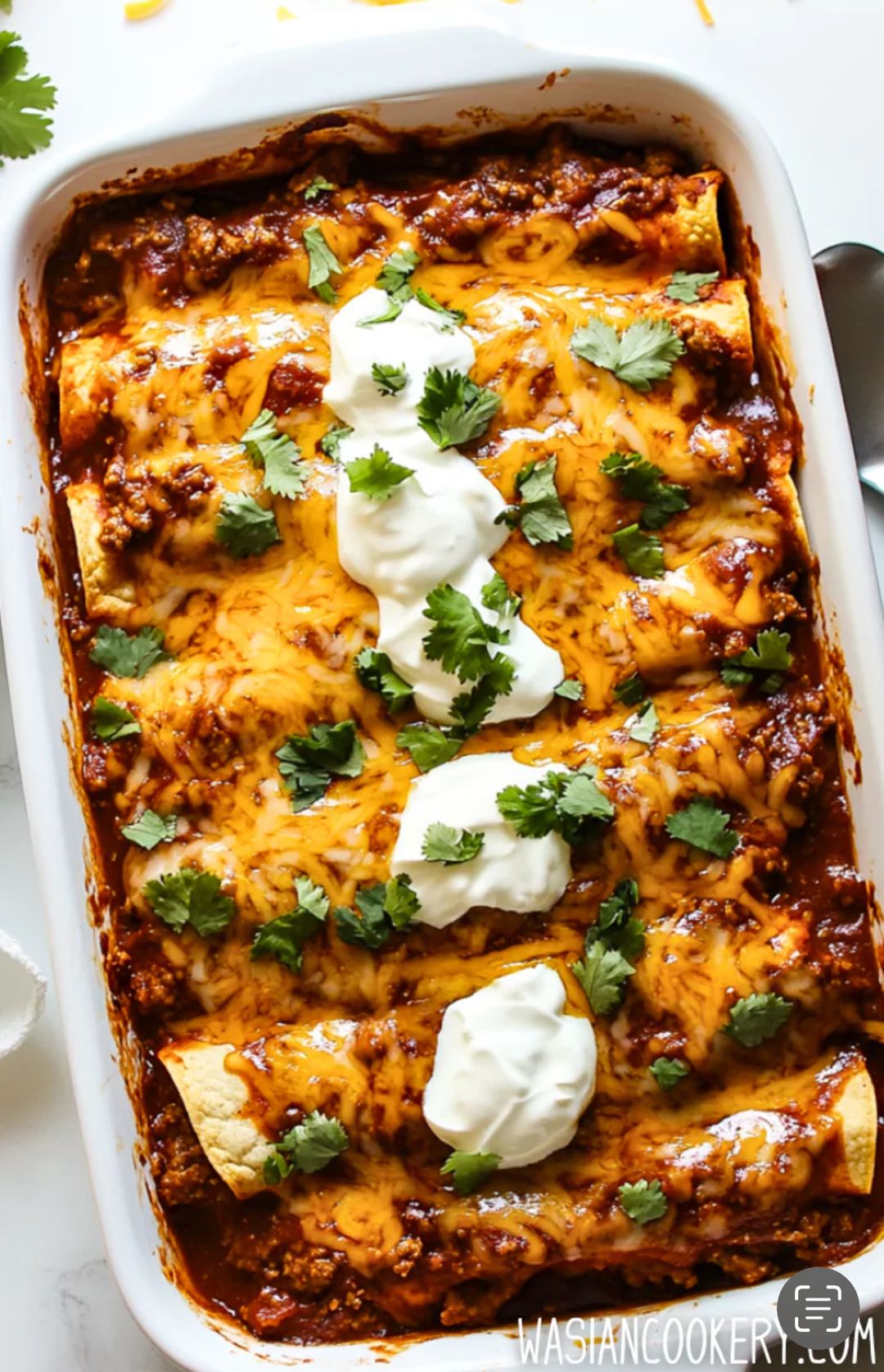 Ground Beef enchiladas