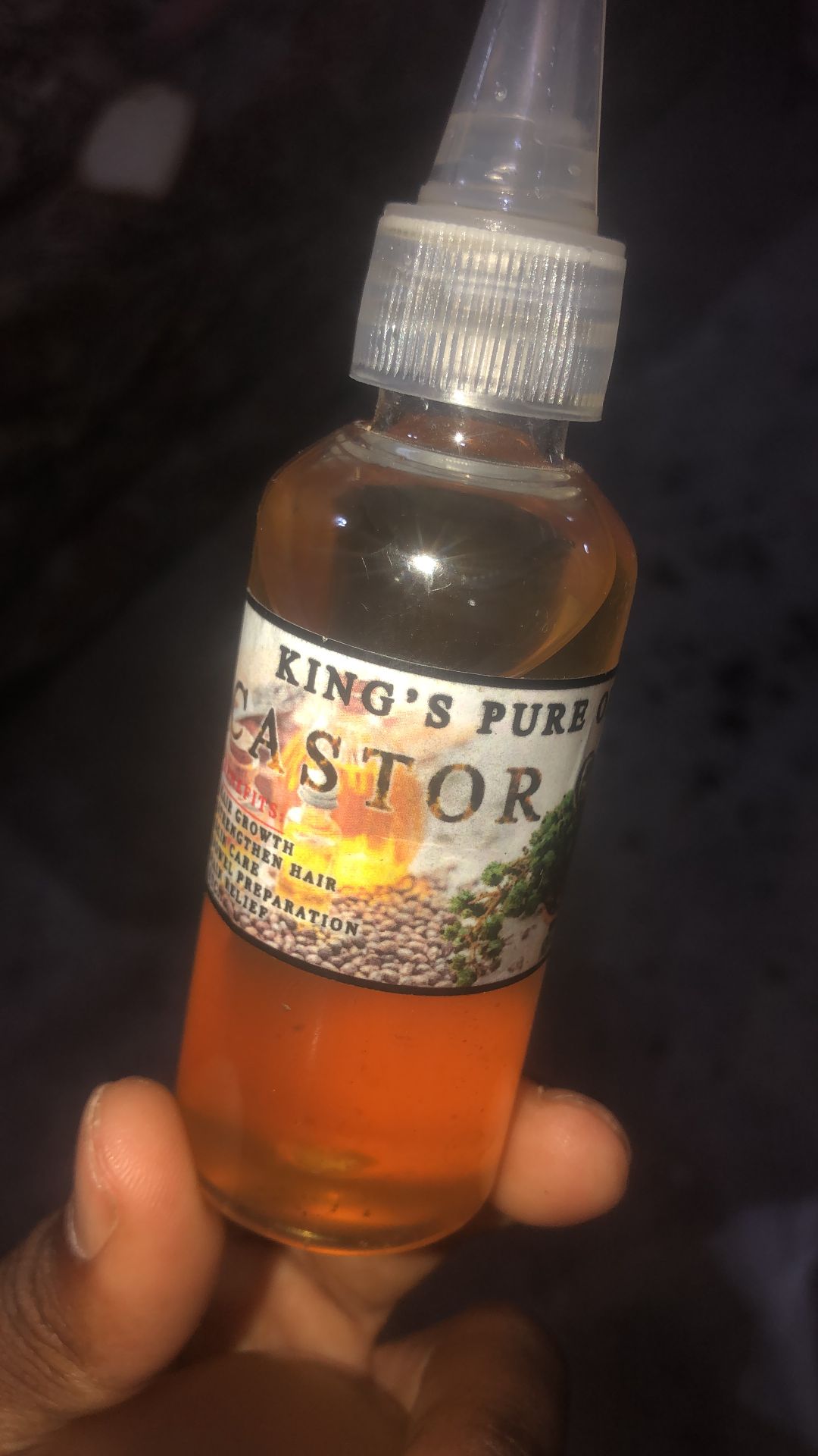 Virgin castor oil