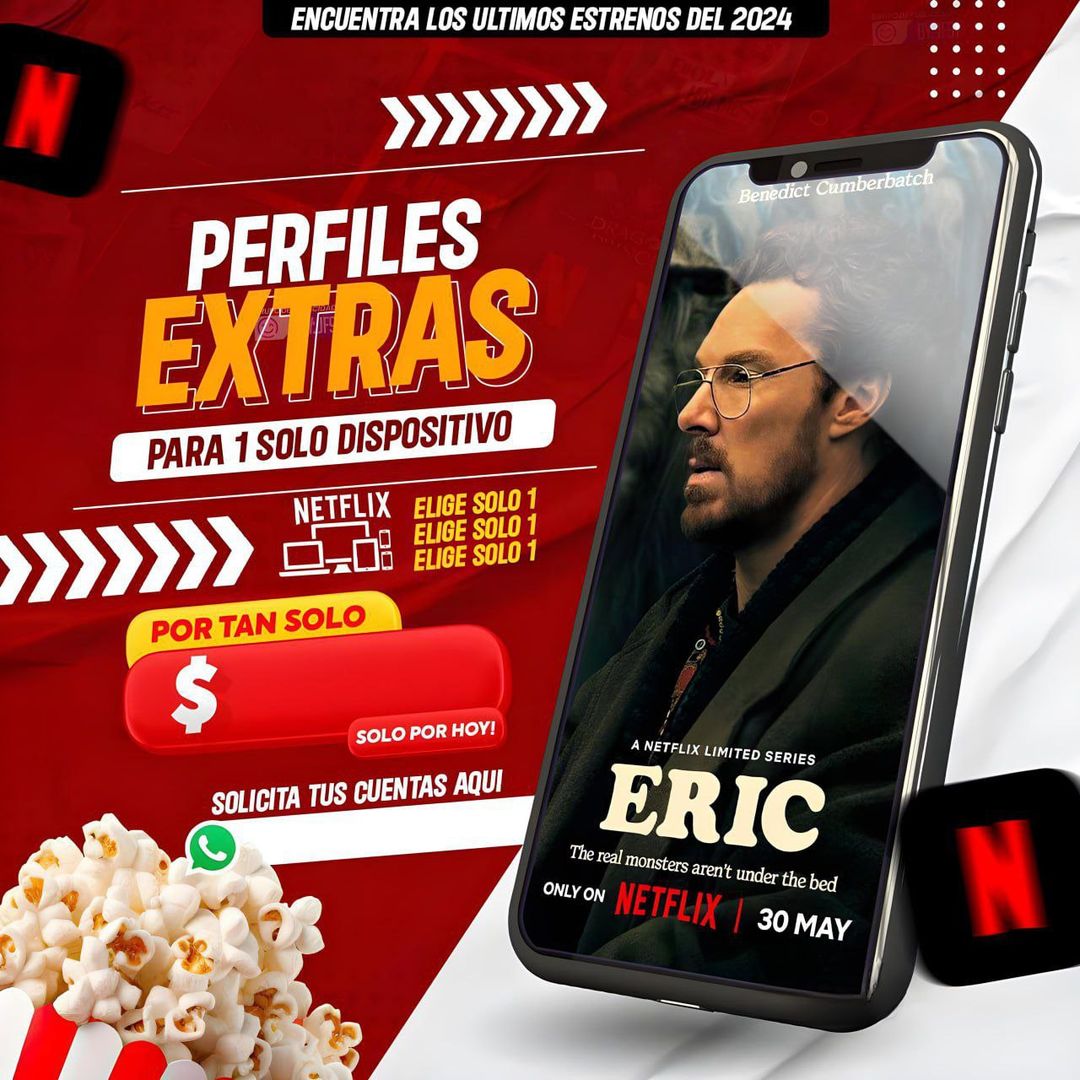 Membresía Netflix - Perfil extra