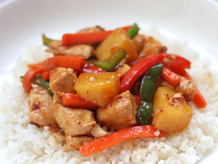 SWEET SOUR CHICKEN