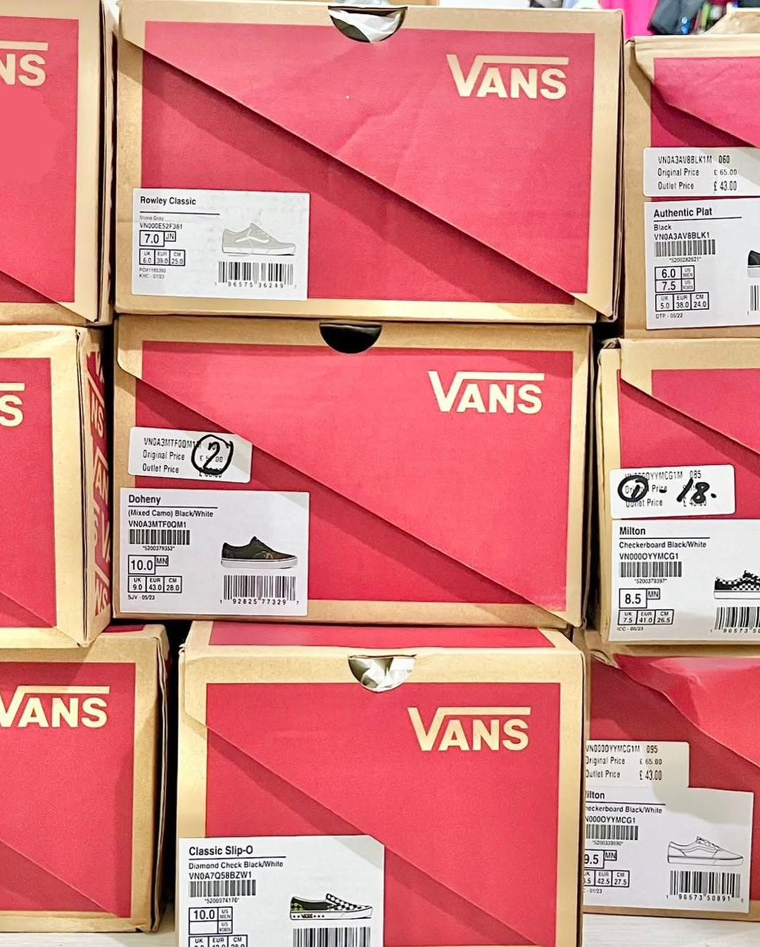 Vans Schuhe jetzt erhältlich!