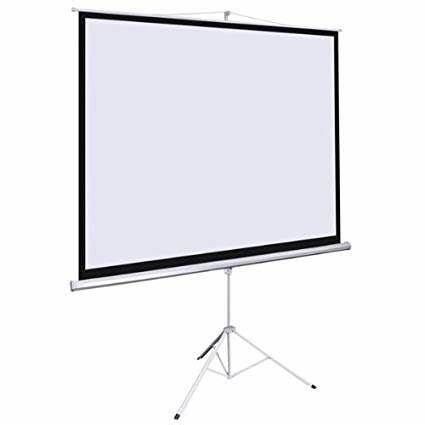 LW TPS - 180T - Tripod Projector Screen 180 X 180 CMS