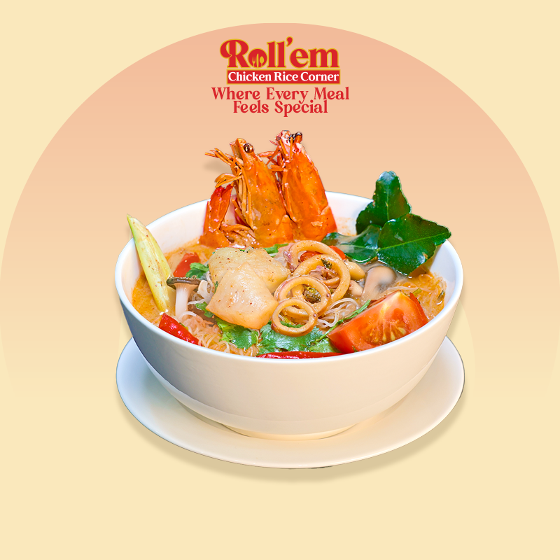 Seafood Tom Yum Glass Noodle