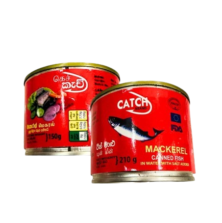 Catch Mackerel Canned Fish 210g