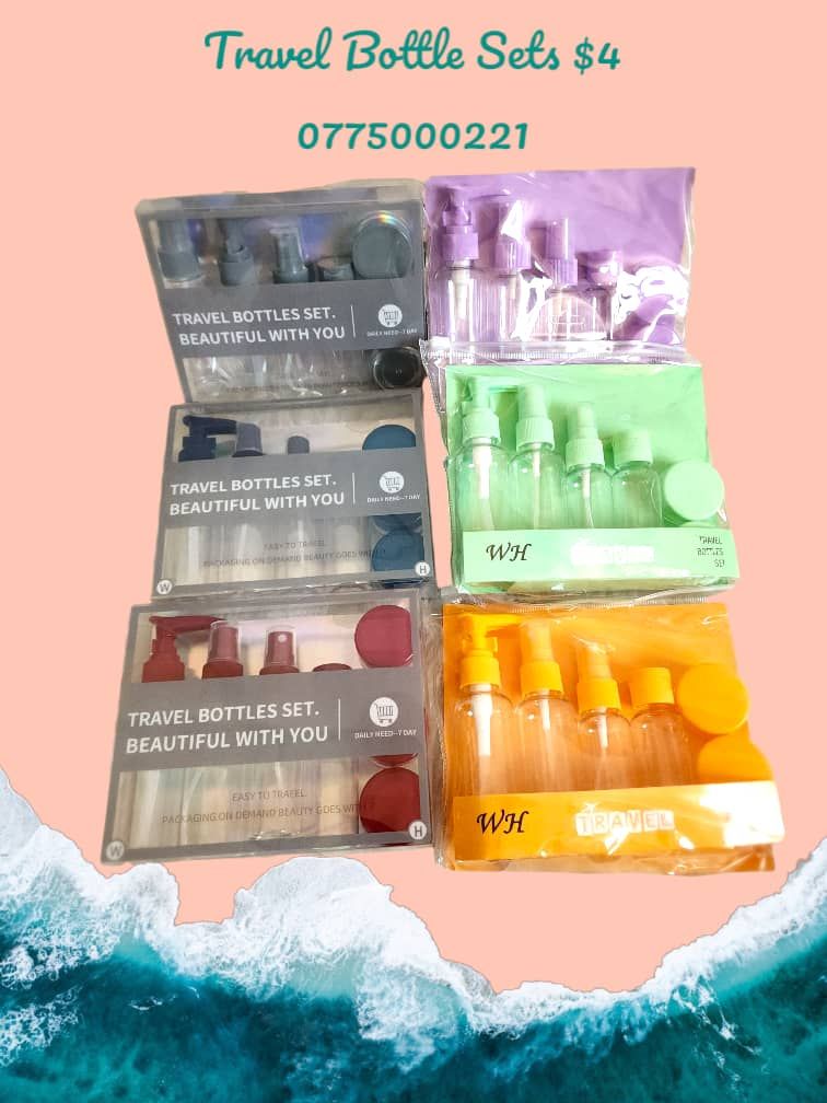 Travel Bottle Set 