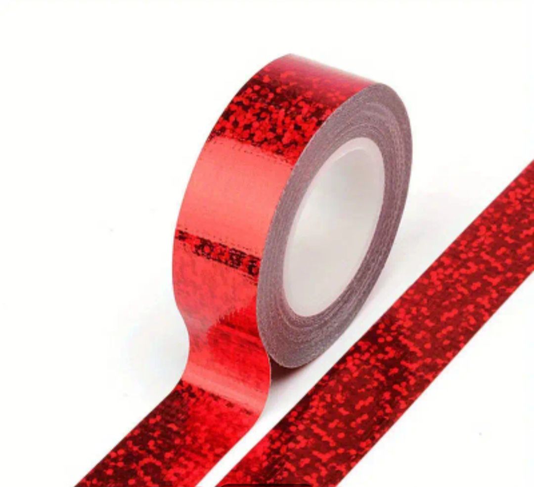 1 Roll Adhesive Laser Foil Tape - for Hoops and Clubs (RGA-LT15-5M) 