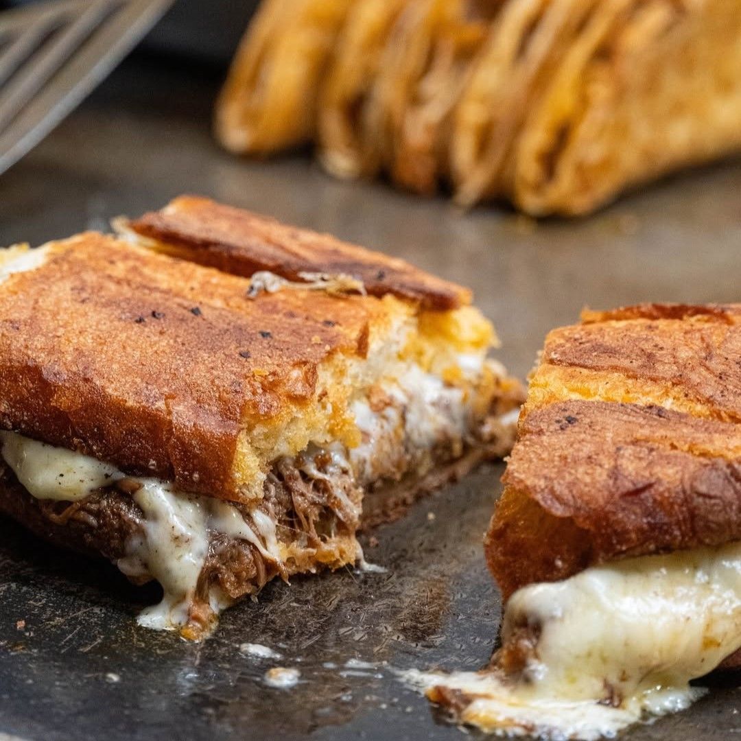 TORTA DE BARBACOA CON QUESO