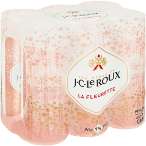 J.C. Le Roux La Fleurette Sparkling Wine Cans 6 x 250ml