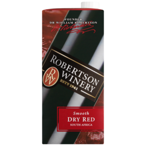 Robertson Winery Smooth Dry Red Wine Box 1L