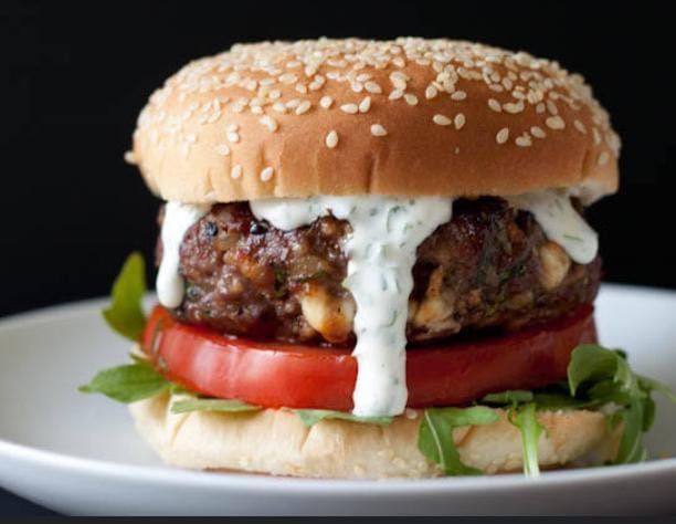 Blue Cheese Beef Burger 