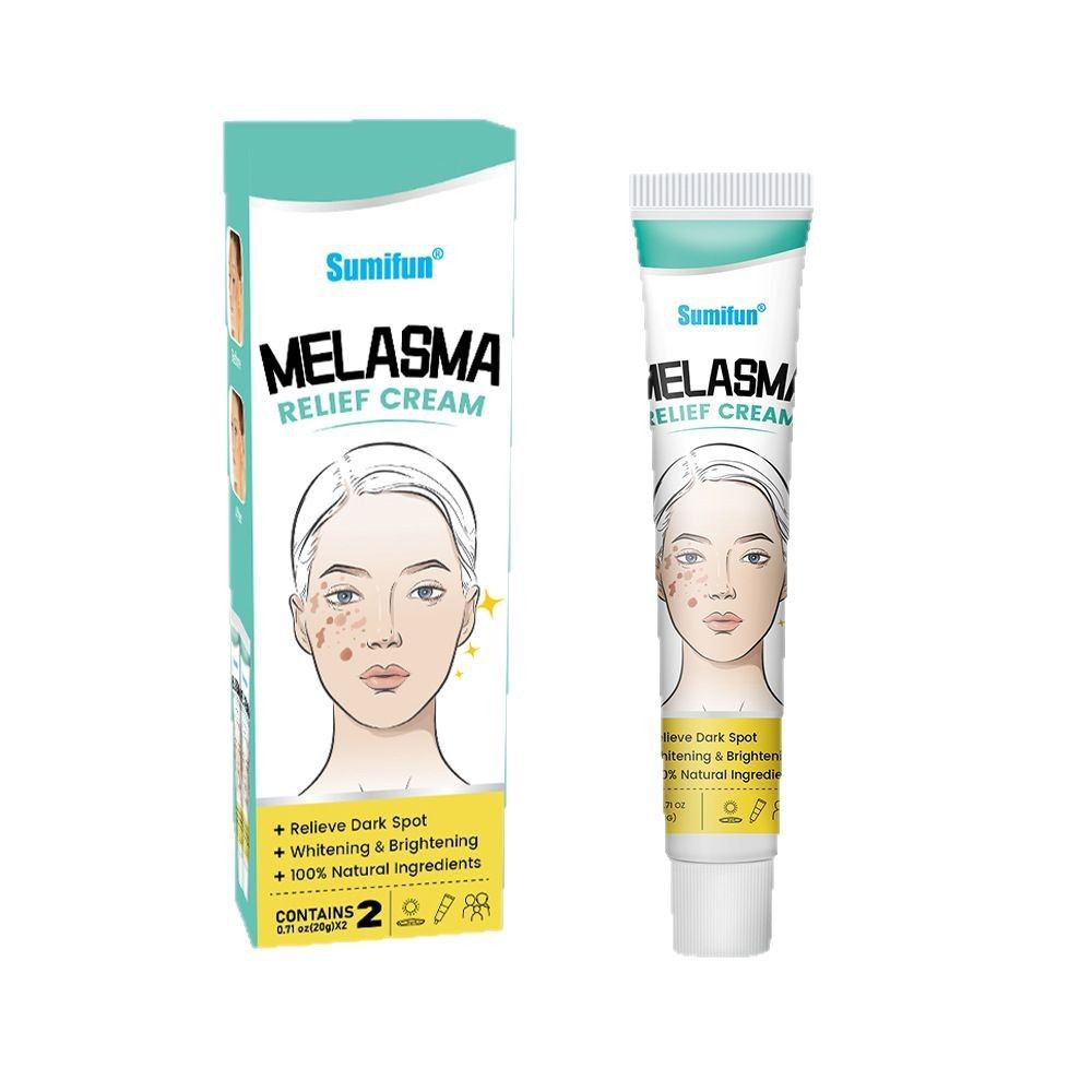 Sumifun Melasma Relief Cream – Dark Spot Remover, Whitening & Brightening, 100% Natural